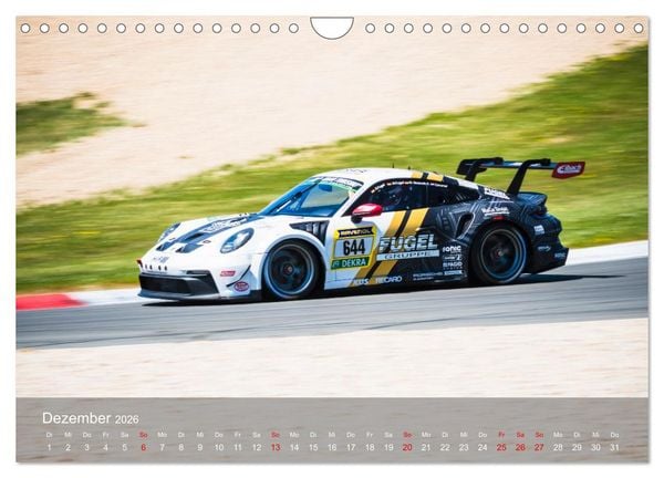 Produktbild: Motorsportkunst aus Weissach (Wandkalender 2026 DIN A4 quer), CALVENDO Monatskalender