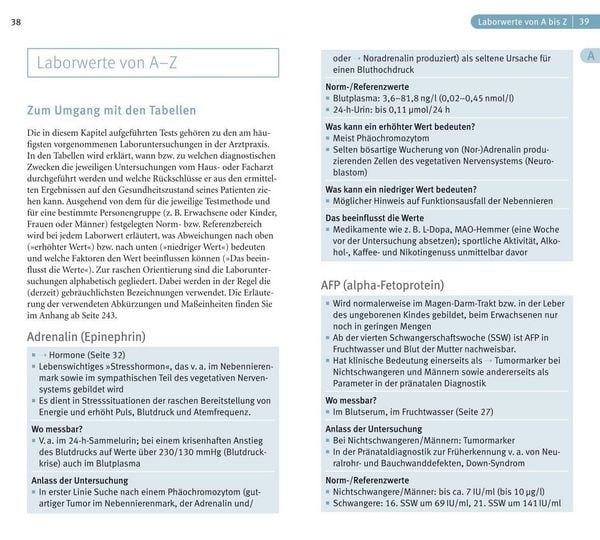Produktbild: Laborwerte