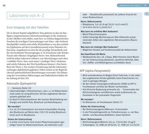 Produktbild: Laborwerte