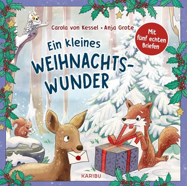 Produktbild: Ein kleines Weihnachtswunder &ndash; Mit f&uuml;nf echten Briefen