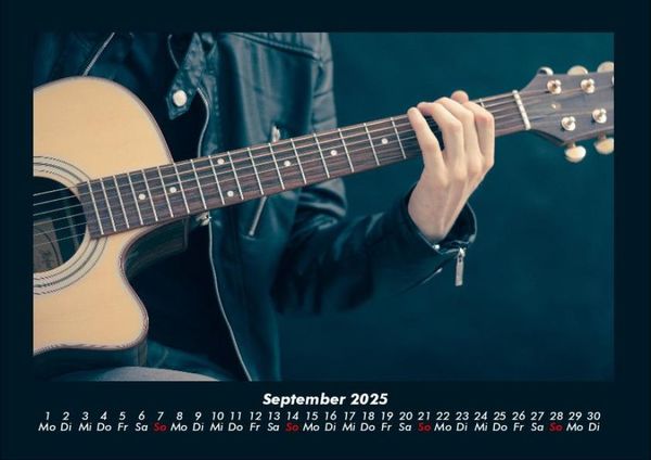 Produktbild: Musik 2025 Fotokalender DIN A4