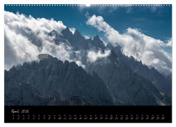 Produktbild: Dolomiten (Wandkalender 2026 DIN A2 quer), CALVENDO Monatskalender