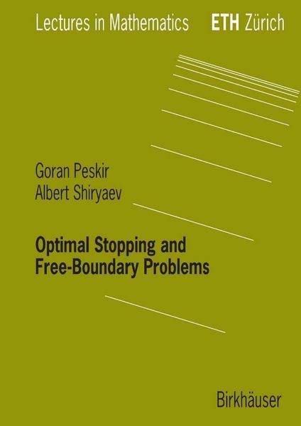 Produktbild: Optimal Stopping and Free-Boundary Problems