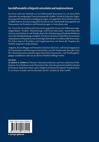 Produktbild: Gesch&auml;ftsmodelle erfolgreich entwickeln und implementieren