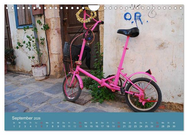 Produktbild: Das Fahrrad 2026 (Wandkalender 2026 DIN A4 quer), CALVENDO Monatskalender