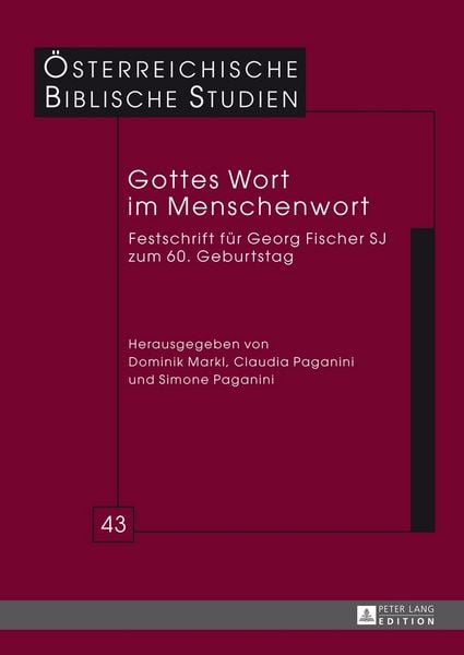 Produktbild: Gottes Wort im Menschenwort