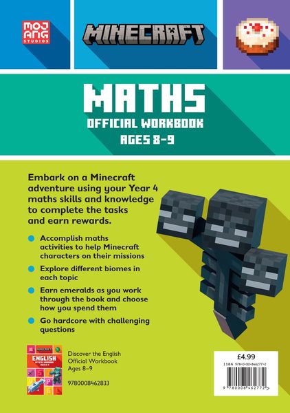 Produktbild: Minecraft Maths Ages 8-9