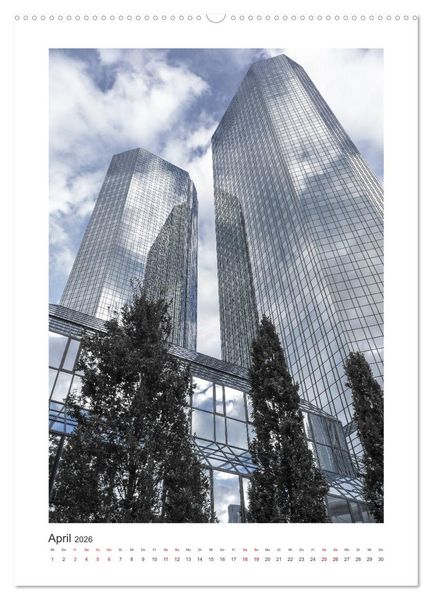 Produktbild: Spektakul&auml;re Architektur in Frankfurt a.M. (hochwertiger Premium Wandkalender 2026 DIN A2 hoch), Kunstdruck in Hochglanz