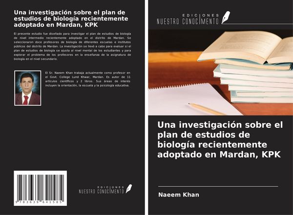Produktbild: Una investigaci&oacute;n sobre el plan de estudios de biolog&iacute;a recientemente adoptado en Mardan, KPK