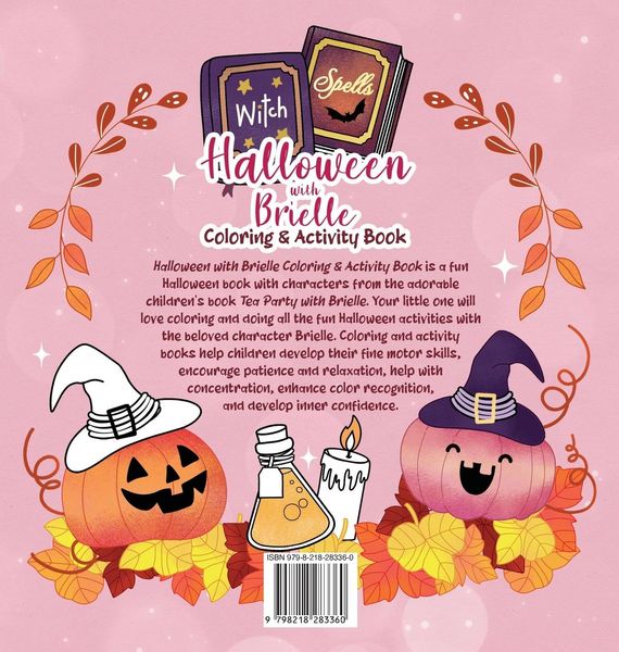 Produktbild: Halloween with Brielle Coloring & Activity Book