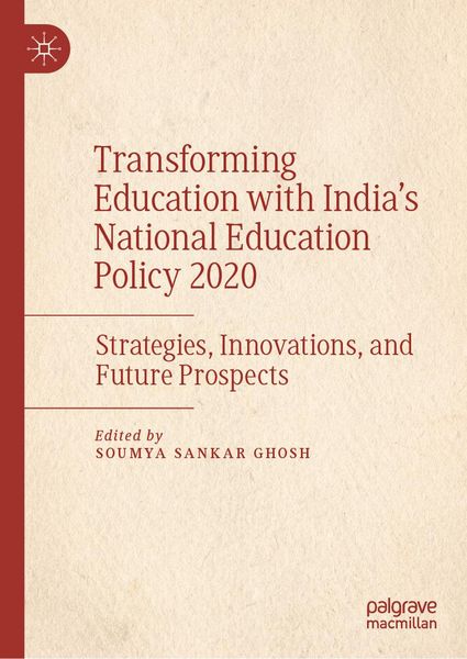 Produktbild: Transforming Education with India's National Education Policy 2020