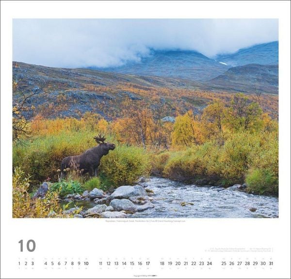 Produktbild: Schweden Kalender 2027 - Licht und Wasser