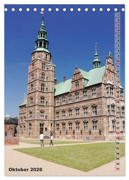Produktbild: Kopenhagen. Skandinavische Sch&ouml;ne (Tischkalender 2026 DIN A5 hoch), CALVENDO Monatskalender