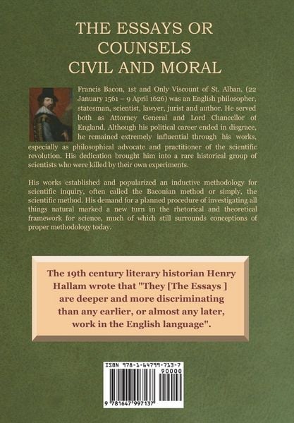 Produktbild: Bacon's Essays