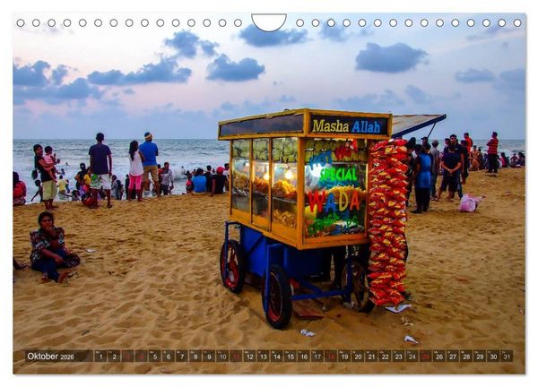 Produktbild: Sri Lanka - Eine Bilder-Reise (Wandkalender 2026 DIN A4 quer), CALVENDO Monatskalender