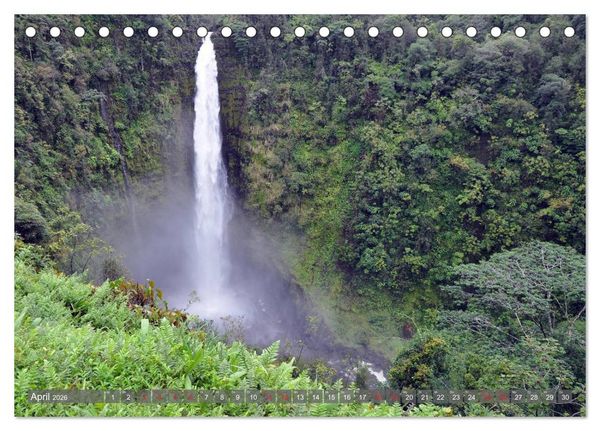 Produktbild: The Big Island of Hawaii (Tischkalender 2026 DIN A5 quer), CALVENDO Monatskalender