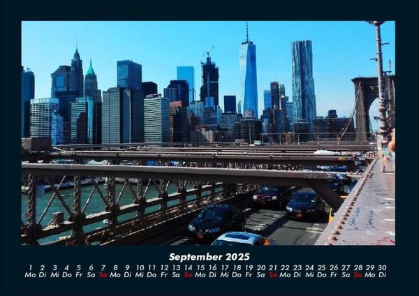 Produktbild: New York 2025 Fotokalender DIN A4