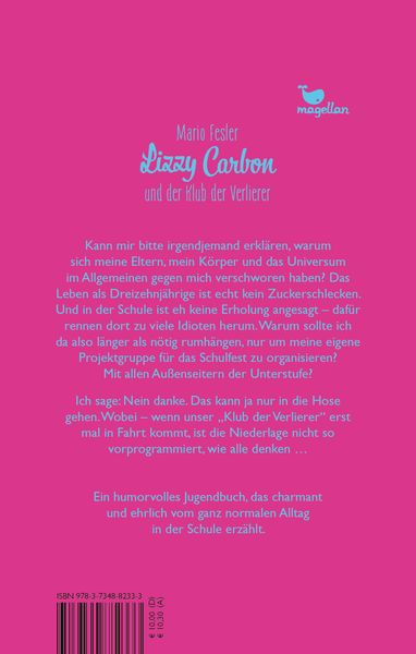 Produktbild: Lizzy Carbon und der Klub der Verlierer