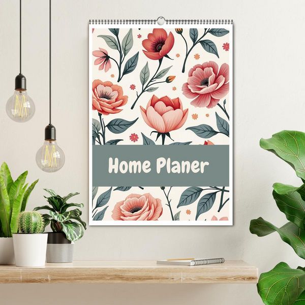 Produktbild: Home Planer (Wall Calendar 2026 DIN A2 portrait), CALVENDO 12 Month Wall Calendar