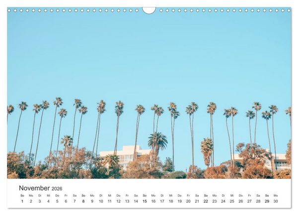 Produktbild: Am Strand von Malibu (Wandkalender 2026 DIN A3 quer), CALVENDO Monatskalender