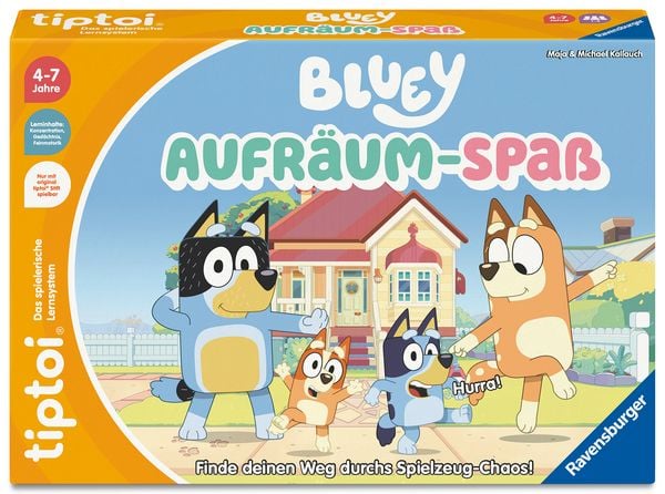 tiptoi Bluey Aufräum-Spaß - ab 4 Jahre