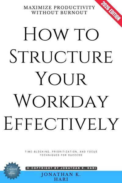 Produktbild: How to Structure Your Workday Effectively: