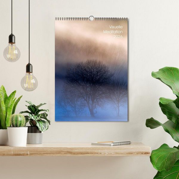 Produktbild: Visuelle Meditation - Gl&uuml;hende Wipfel (Wandkalender 2026 DIN A3 hoch), CALVENDO Monatskalender