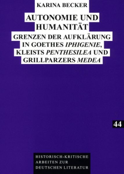 Produktbild: Autonomie und Humanit&auml;t