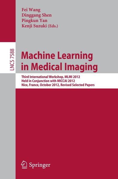 Produktbild: Machine Learning in Medical Imaging