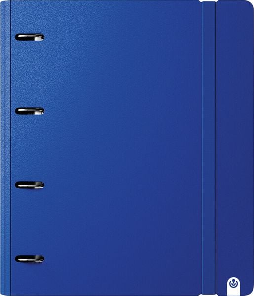Produktbild: Ringbuch A4 blau m.Notizp