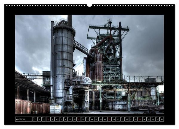 Produktbild: Rost - Quer durch's Ruhrgebiet (Wandkalender 2027 DIN A2 quer), CALVENDO Monatskalender