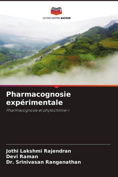 Produktbild: Pharmacognosie exp&eacute;rimentale