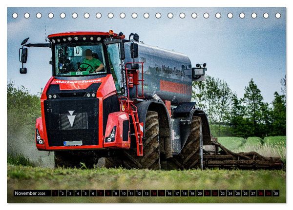 Produktbild: Agrartechnik (Tischkalender 2026 DIN A5 quer), CALVENDO Monatskalender