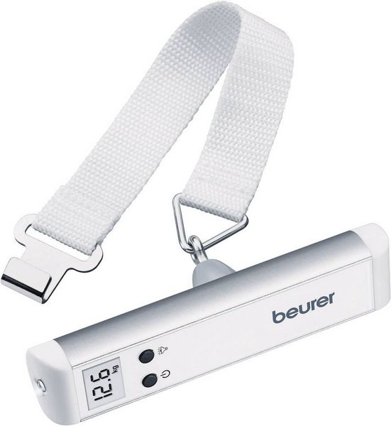 Produktbild: Beurer LS-10 Kofferwaage 732.10 W&auml;gebereich (max.) 50 kg Ablesbarkeit 50 g batteriebetrieben Silber