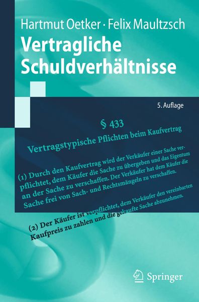 Produktbild: Vertragliche Schuldverh&auml;ltnisse