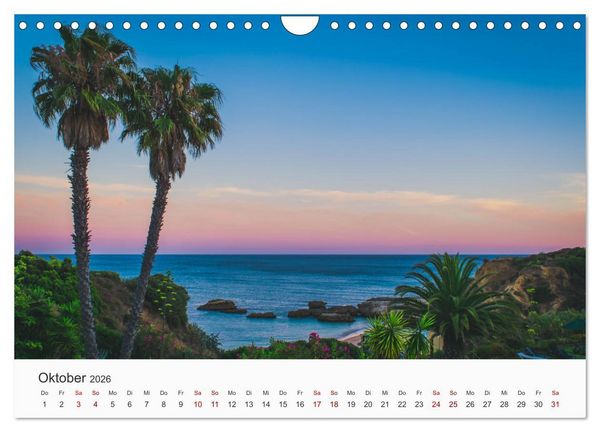 Produktbild: Portugal - wundervolle Natur (Wandkalender 2026 DIN A4 quer), CALVENDO Monatskalender