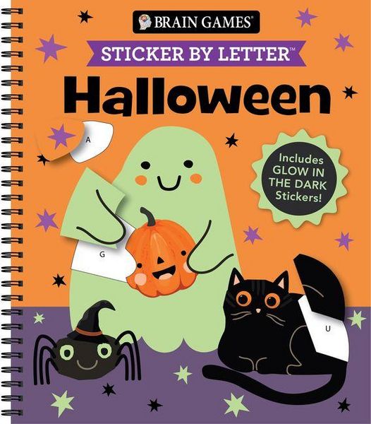 Produktbild: Brain Games - Sticker by Letter: Halloween