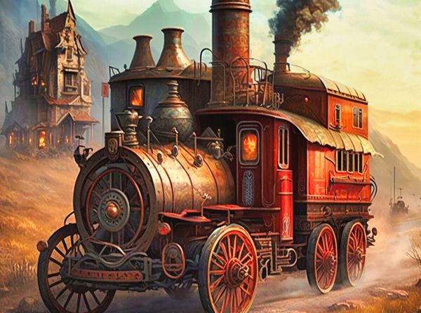 Produktbild: CALVENDO Puzzle Unter Dampf | 2000 Teile Lege-Gr&ouml;&szlig;e 90x67cm Foto-Puzzle f&uuml;r gl&uuml;ckliche Stunden