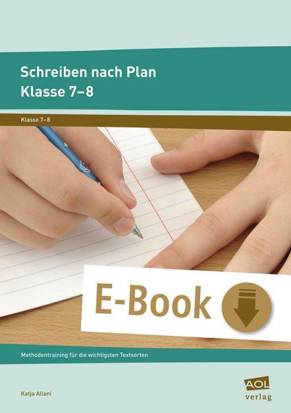 Produktbild: Schreiben nach Plan - Klasse 7-8