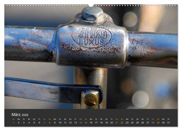 Produktbild: 1937 ADLER Fahrrad (Wandkalender 2026 DIN A2 quer), CALVENDO Monatskalender