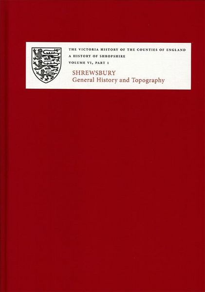 Produktbild: A History of Shropshire, Volume VI, Part 1