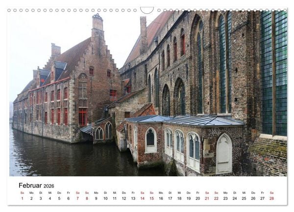 Produktbild: Br&uuml;gge - Eine mittelalterliche Stadt (Wandkalender 2026 DIN A3 quer), CALVENDO Monatskalender