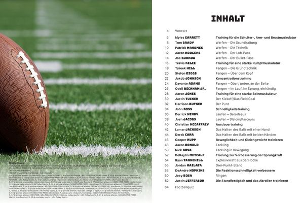 Produktbild: American Football - Trainiere wie die NFL-Profis