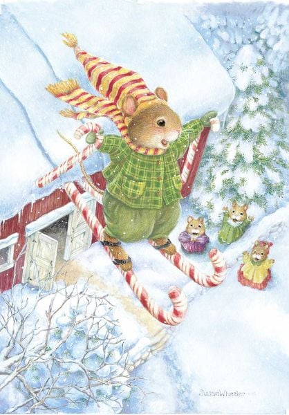Produktbild: Weihnachtskarten-Set "Frohe Weihnachten!"
