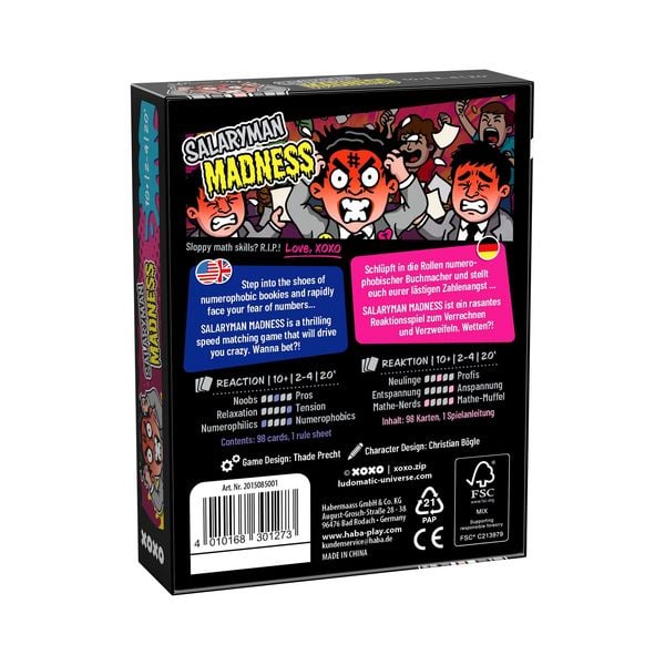 Produktbild: XOXO - Salaryman Madness