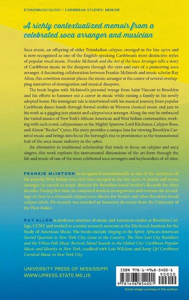 Produktbild: Frankie McIntosh and the Art of the Soca Arranger (Hardback)