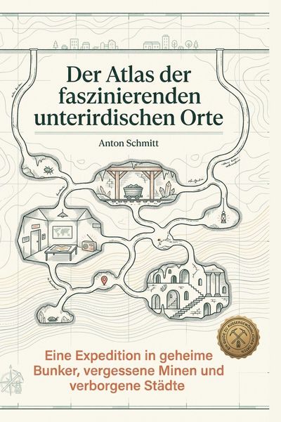 Produktbild: Der Atlas der faszinierenden unterirdischen Orte