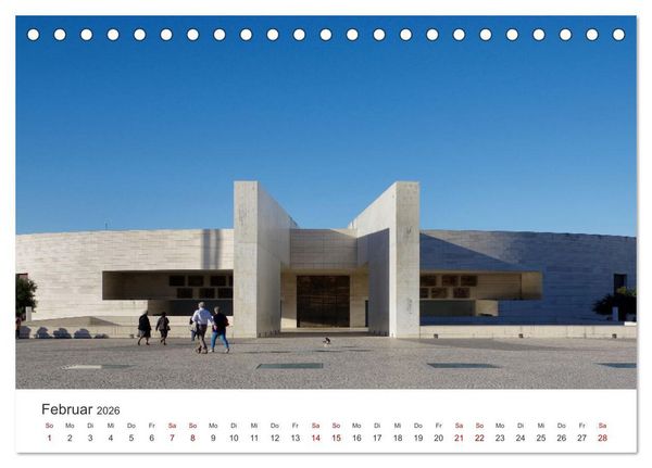 Produktbild: Fatima: Ein Besuch in Portugals heiligem Herz (Tischkalender 2026 DIN A5 quer), CALVENDO Monatskalender