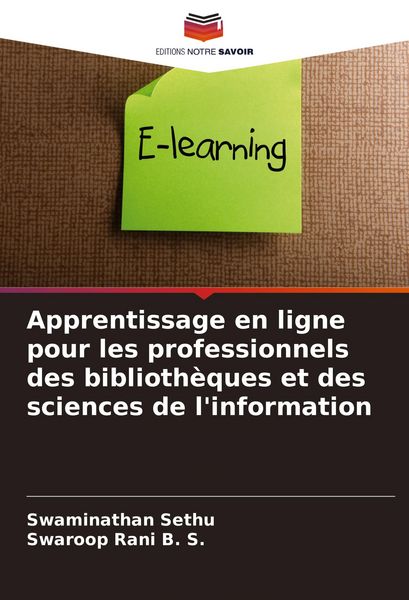 Produktbild: Apprentissage en ligne pour les professionnels des biblioth&egrave;ques et des sciences de l'information