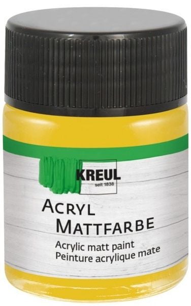 KREUL Acryl Mattfarbe Gold 50 ml